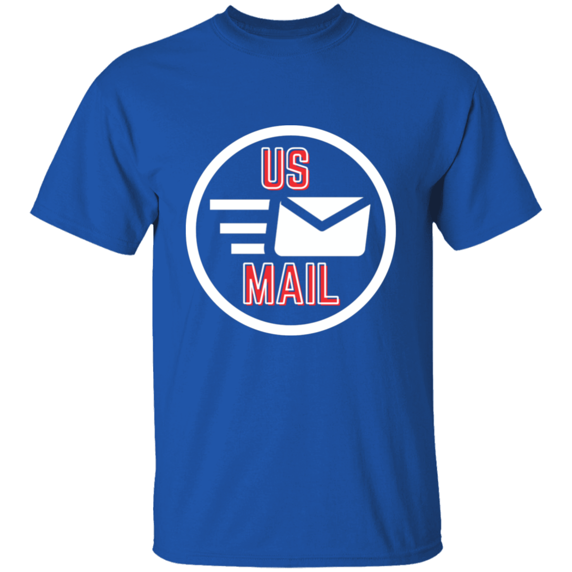 USMAIL Red 5.3 oz. T-Shirt