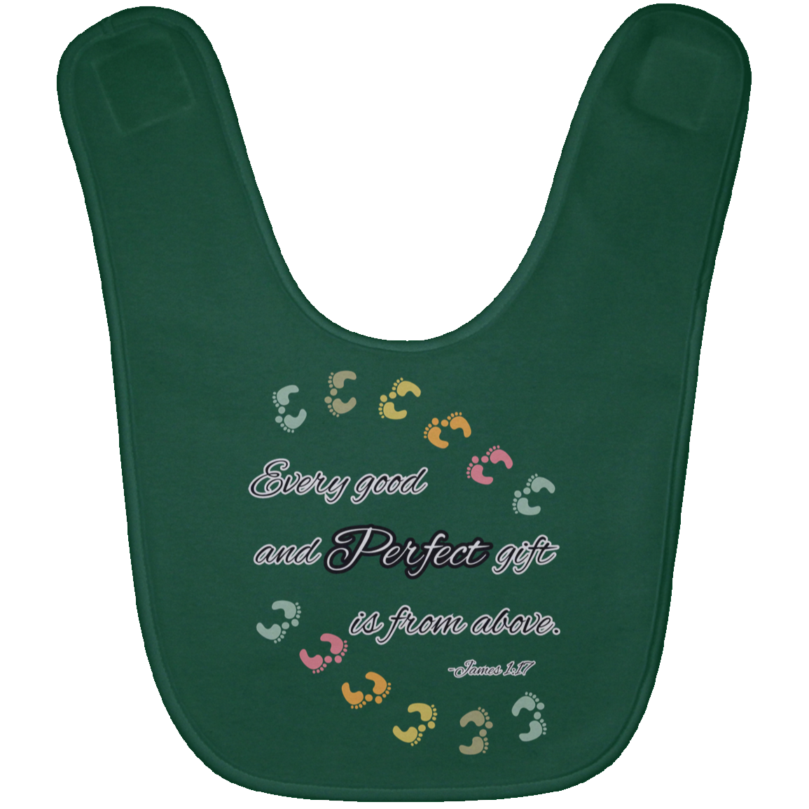 James 1:17 Baby Bib