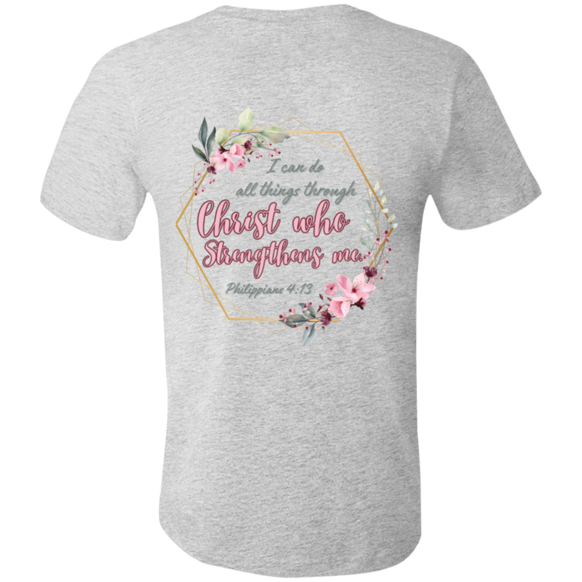 Phil 4:13 Jersey Short-Sleeve T-Shirt