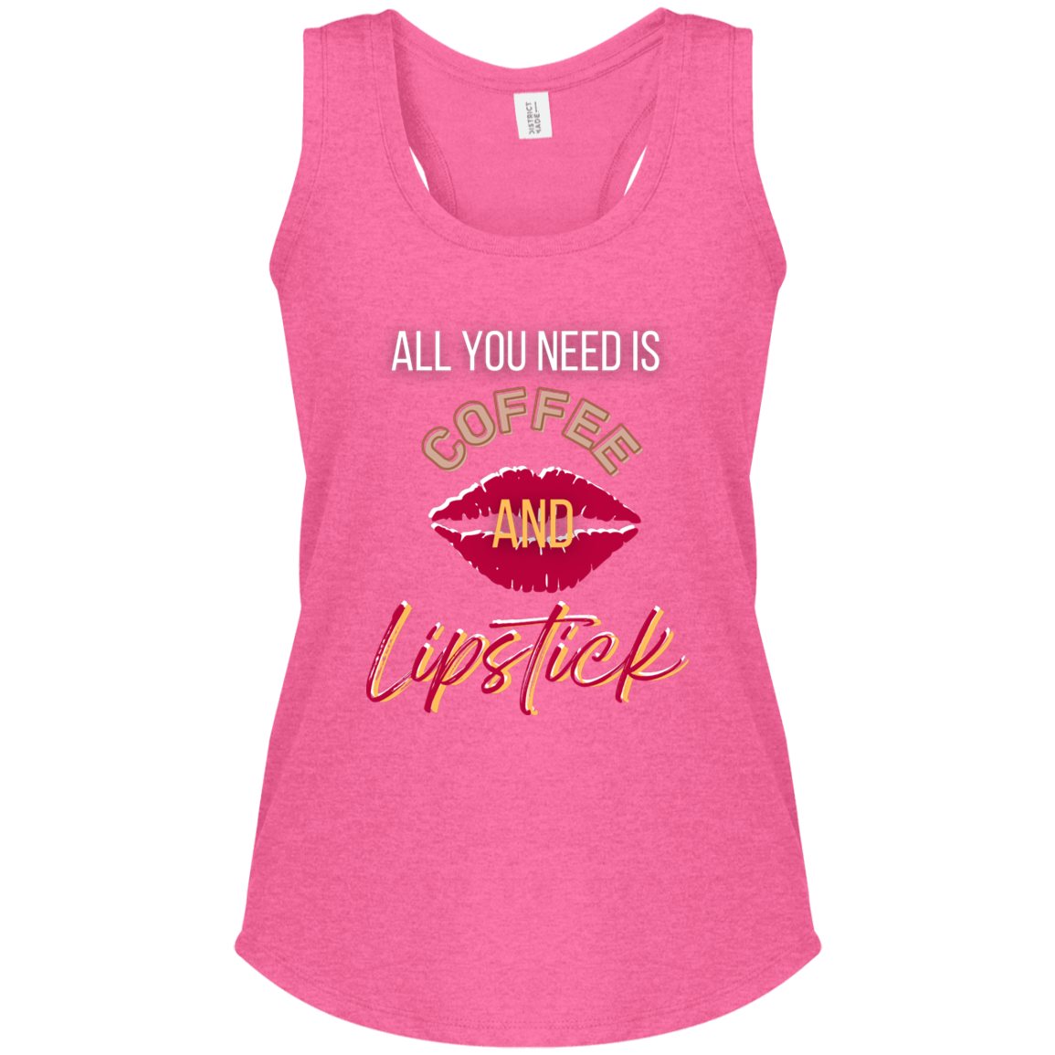 Coffee & Lipstick Women's Perfect Tri Racerback Tank