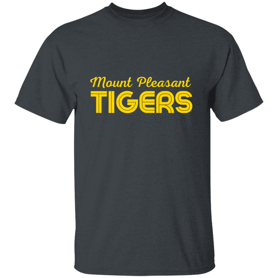 MP Tigers Gold- S-6xl- 5.3 oz. T-Shirt