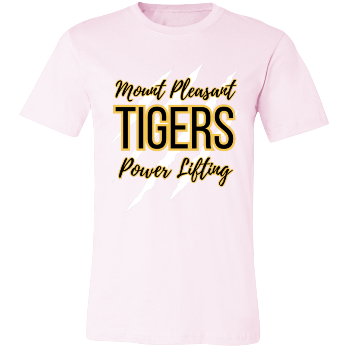 MPTiger Power Lifting Jersey Short-Sleeve T-Shirt