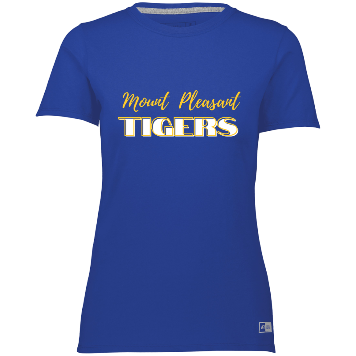 Gold MP Tigers Ladies’ Essential Dri-Power Tee