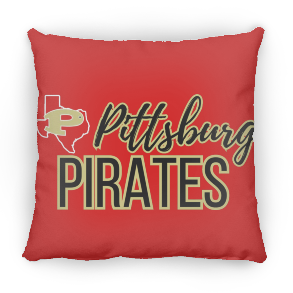 Pittsburg Pirates Medium Square Pillow