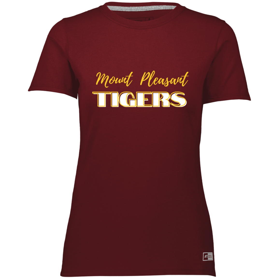 Gold MP Tigers Ladies’ Essential Dri-Power Tee