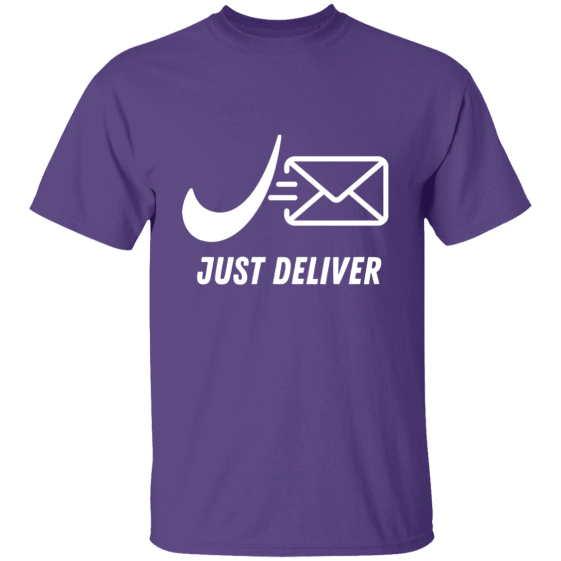 Just Deliver Envelope White 5.3 oz. T-Shirt