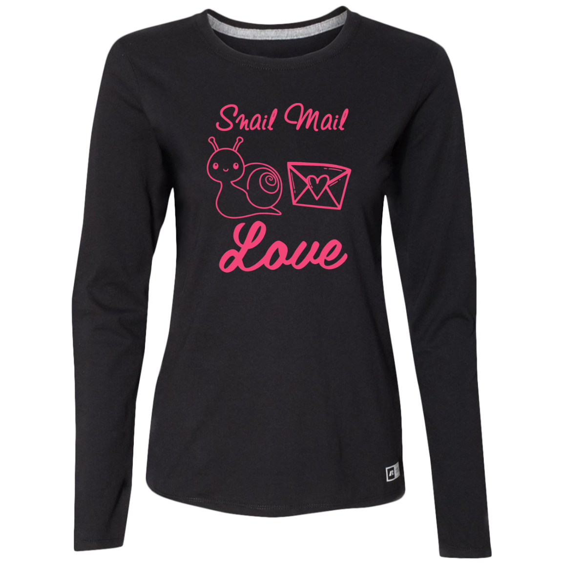 Snail Mail Love Ladies’ Essential Dri-Power Long Sleeve Tee
