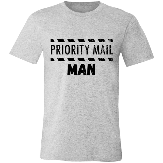 Priority Mail Man Unisex Jersey Short-Sleeve T-Shirt