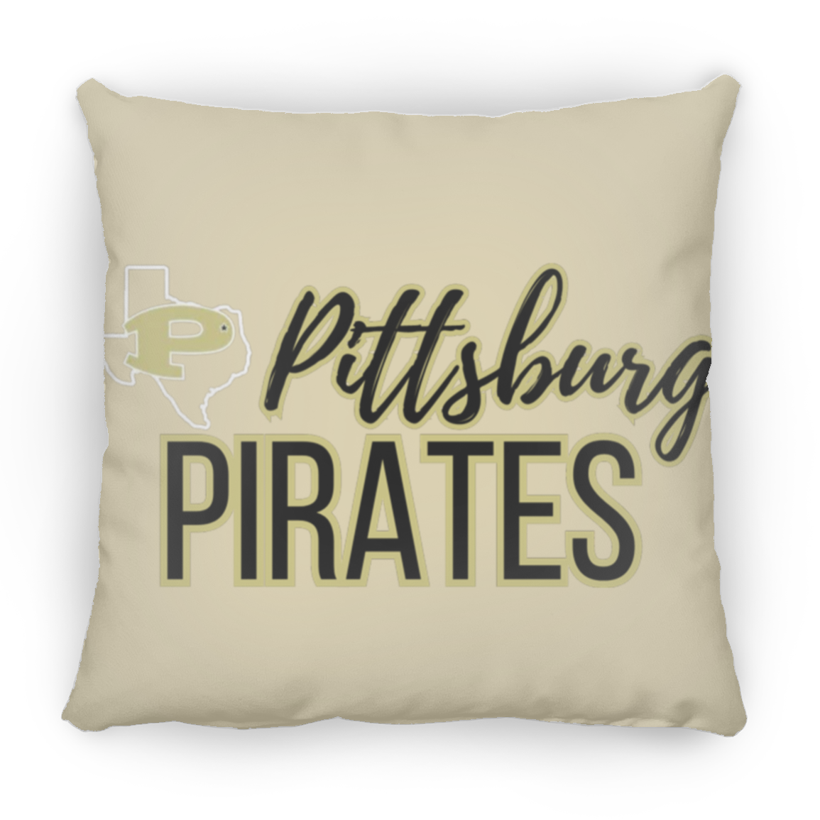 Pittsburg Pirates Medium Square Pillow