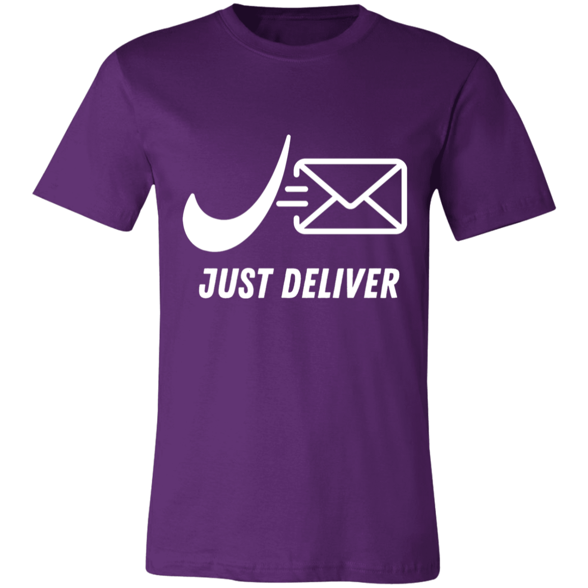 Just Deliver Envelope White Unisex Jersey Short-Sleeve T-Shirt
