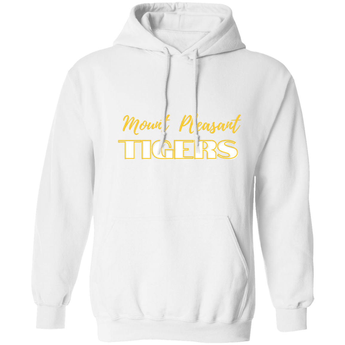 Gold MP Tigers- S-3xl- Pullover Hoodie 8 oz (Closeout)