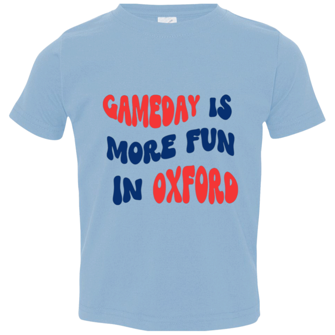 GAMEDAY OXFORD Toddler Jersey T-Shirt