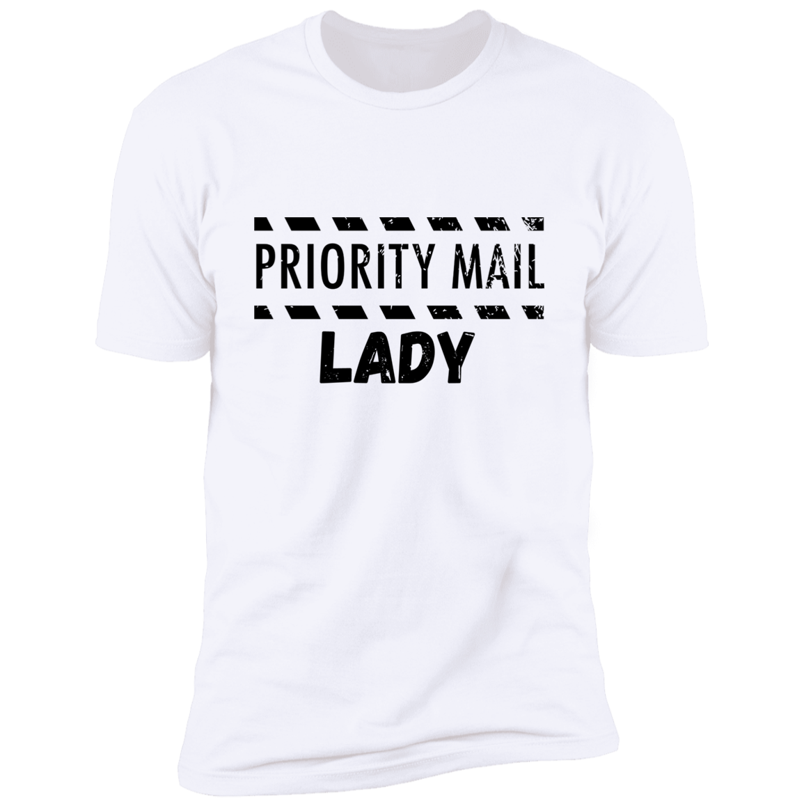 Priority Mail Lady Premium Short Sleeve T-Shirt