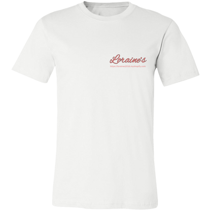 Psalm 91:4 Mauve Unisex Jersey Short-Sleeve T-Shirt