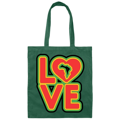 RYGB LOVE Canvas Tote Bag