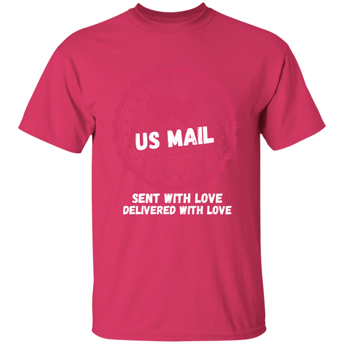 Sent With Love USMail 5.3 oz. T-Shirt