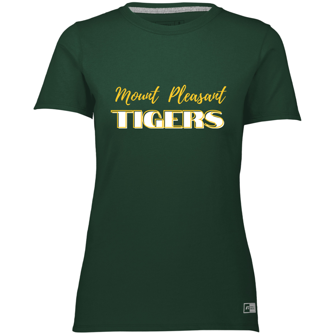 Gold MP Tigers Ladies’ Essential Dri-Power Tee