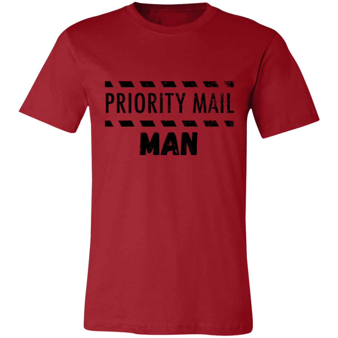 Priority Mail Man Unisex Jersey Short-Sleeve T-Shirt