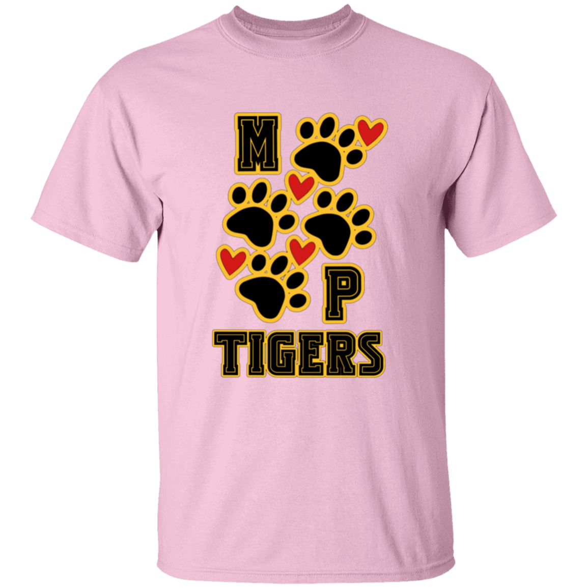 MP Tigers Heart & Sole- 100% Cotton Youth T-Shirt