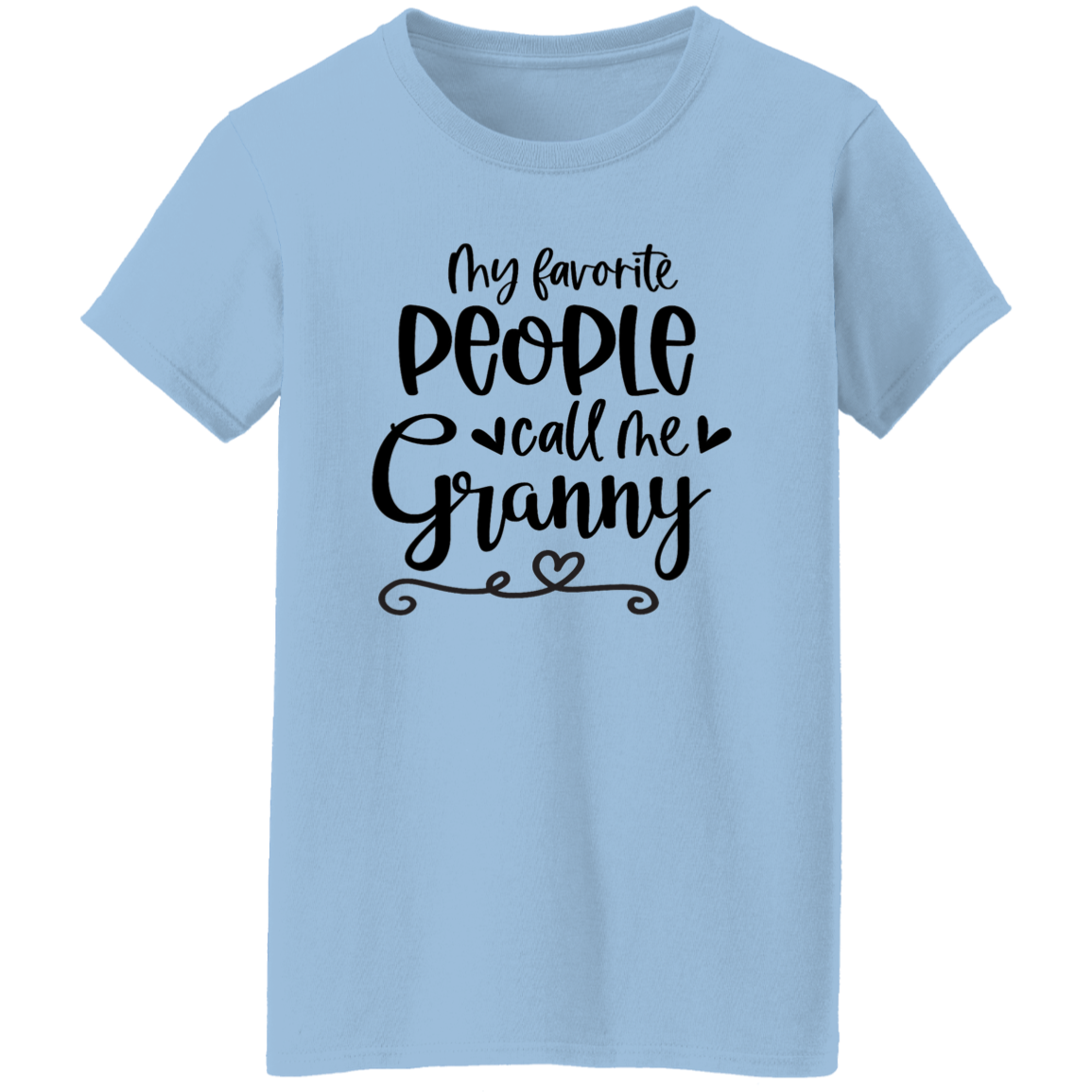 Fav People Granny- Ladies' 5.3 oz. T-Shirt