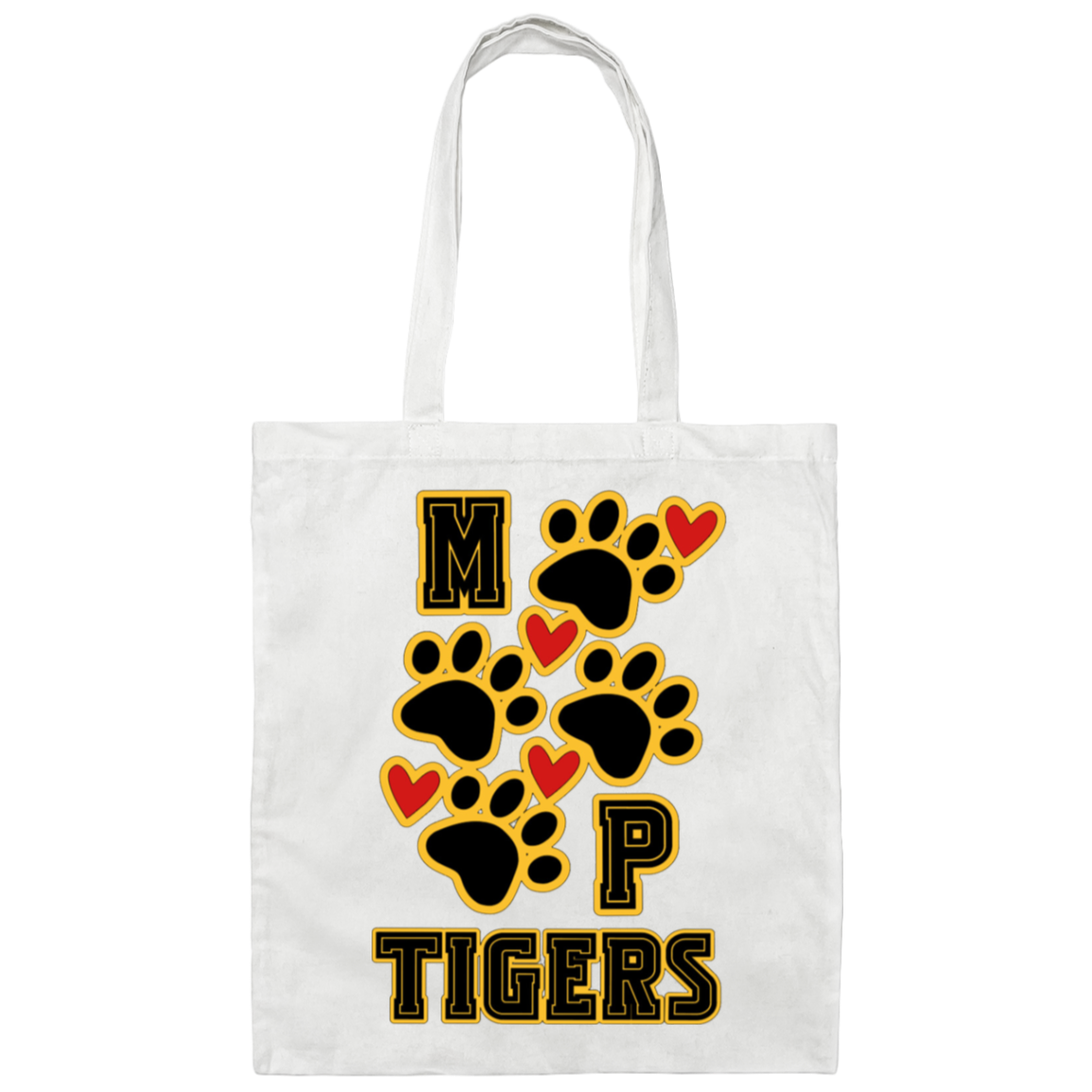 MP Tigers Heart & Sole Tote Bag