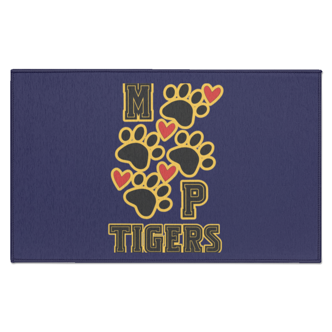 MP Tigers Heart & Sole Indoor Doormat