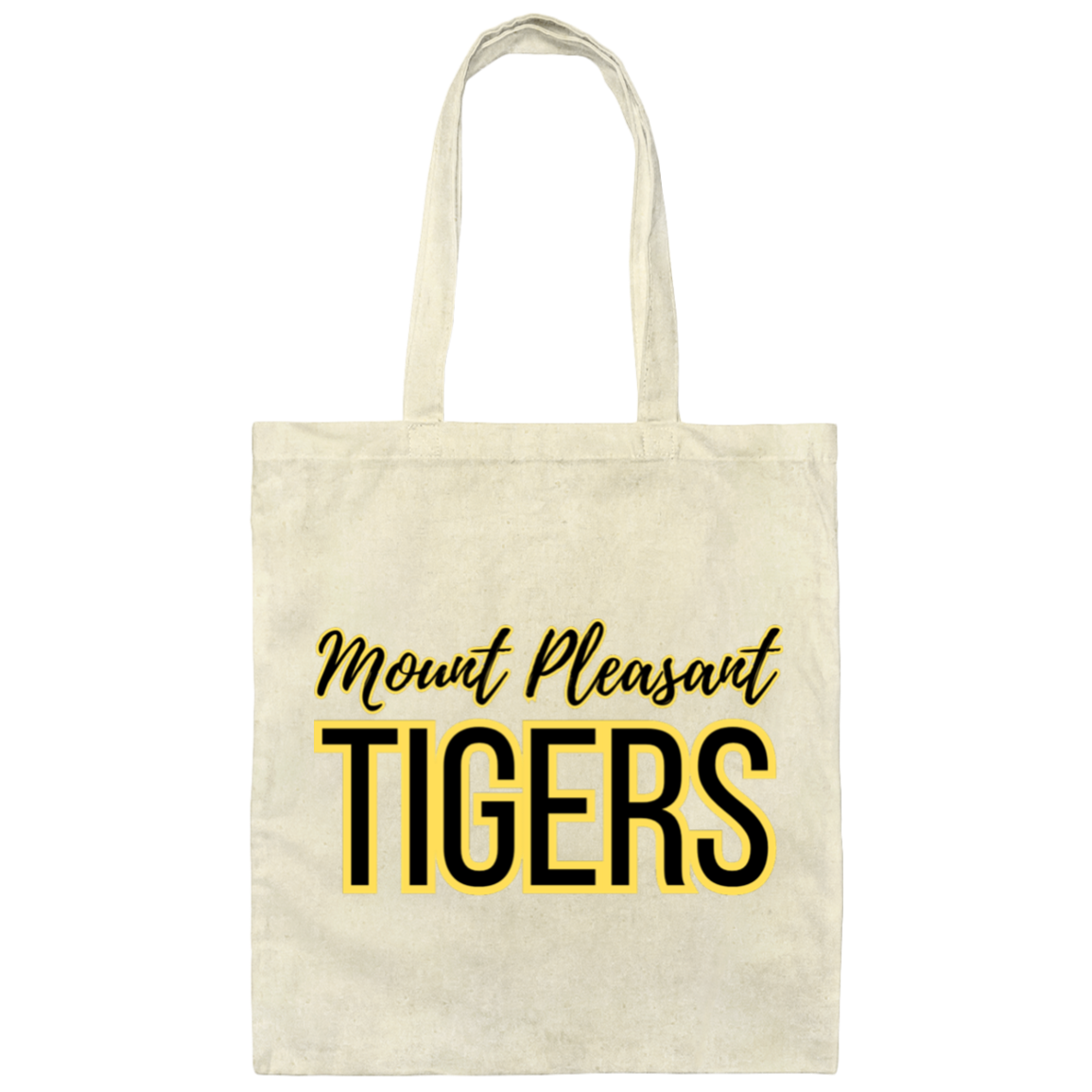 Mount Pleasant Tigers 1 Canvas Tote Bag