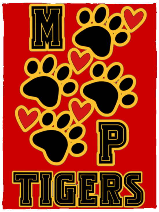 MP Tigers Heart & Sole Cozy Plush Fleece Blanket - 30x40