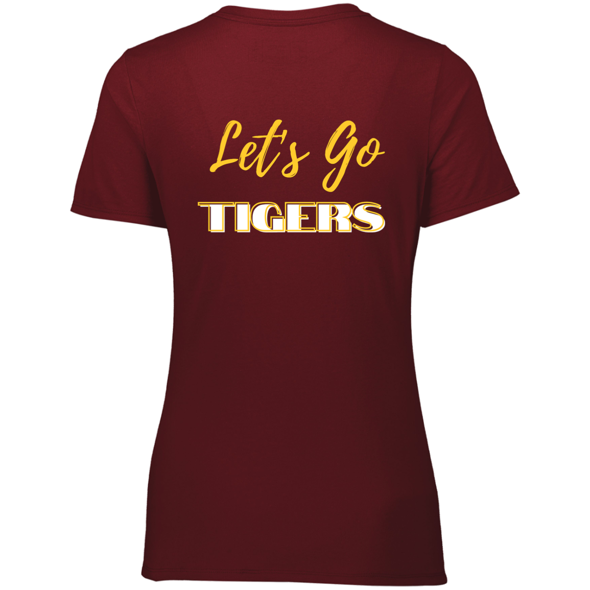 Gold MP Tigers Ladies’ Essential Dri-Power Tee