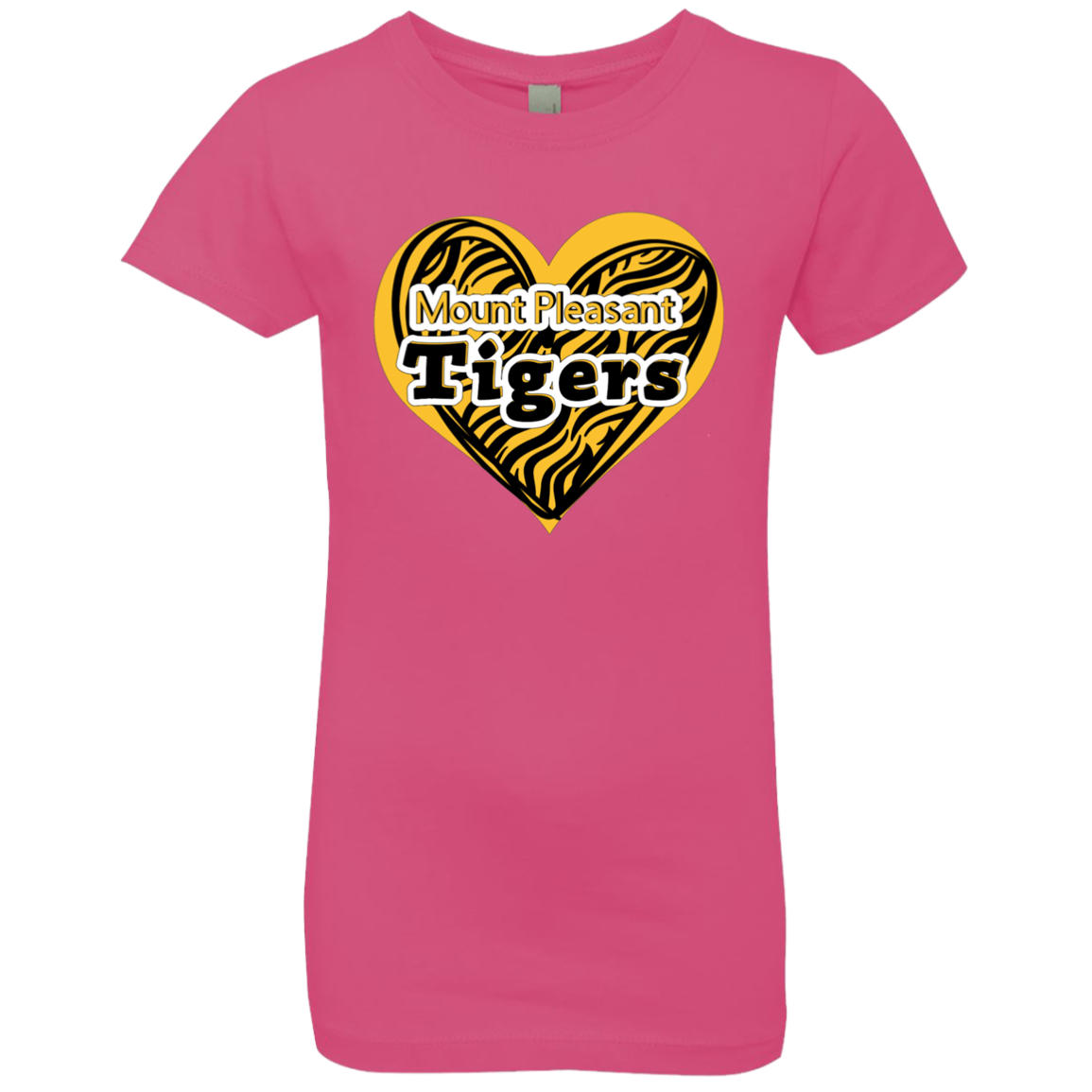 MP Tiger Love- Girls' Princess T-Shirt