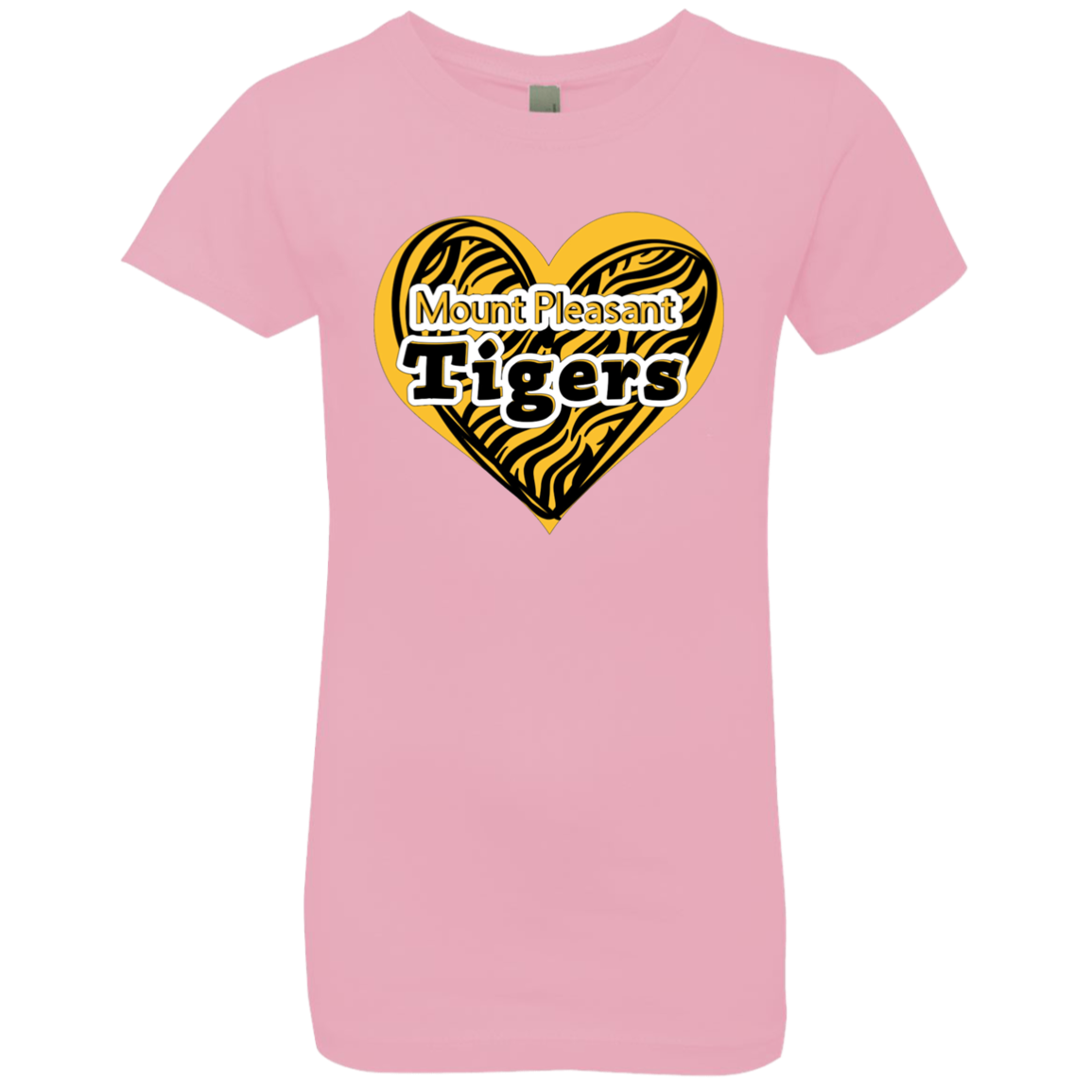 MP Tiger Love- Girls' Princess T-Shirt