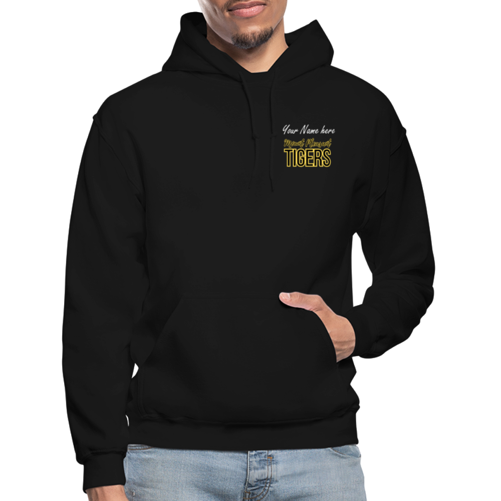 MP Tigers Heart & Sole Name Hoodie- Gildan Heavy Blend Adult Hoodie - black