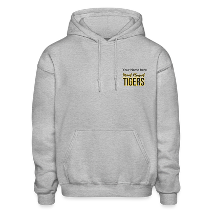 MP Tigers- We are #1- Customizable Name Hoodie- Gildan Heavy Blend Adult Hoodie - heather gray