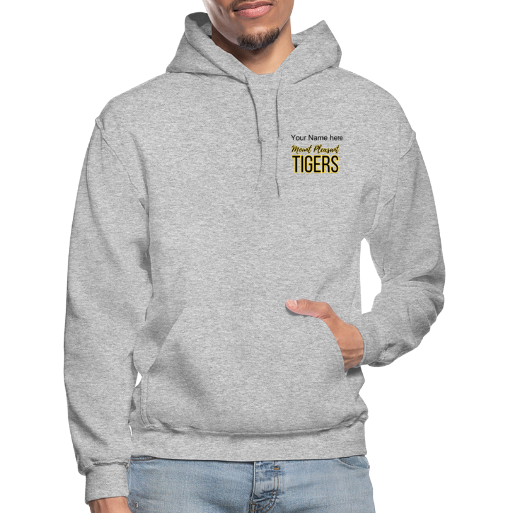MP Tigers- We are #1- Customizable Name Hoodie- Gildan Heavy Blend Adult Hoodie - heather gray