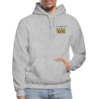 MP Tigers- We are #1- Customizable Name Hoodie- Gildan Heavy Blend Adult Hoodie - heather gray