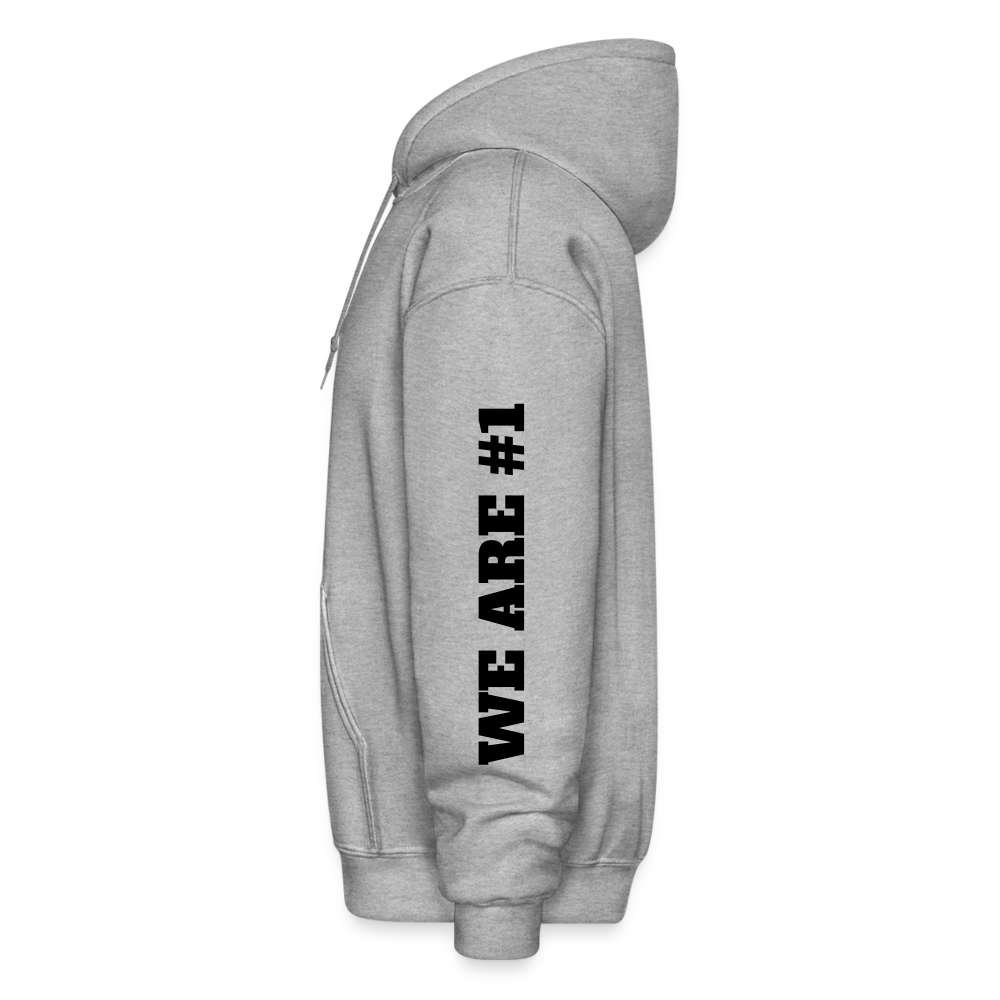 MP Tigers- We are #1- Customizable Name Hoodie- Gildan Heavy Blend Adult Hoodie - heather gray