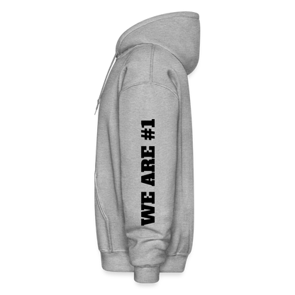 MP Tigers- We are #1- Customizable Name Hoodie- Gildan Heavy Blend Adult Hoodie - heather gray