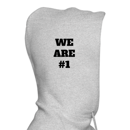 MP Tigers- We are #1- Customizable Name Hoodie- Gildan Heavy Blend Adult Hoodie - heather gray