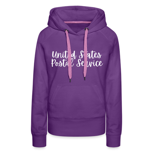 Women’s Premium Hoodie Send USPS - purple 
