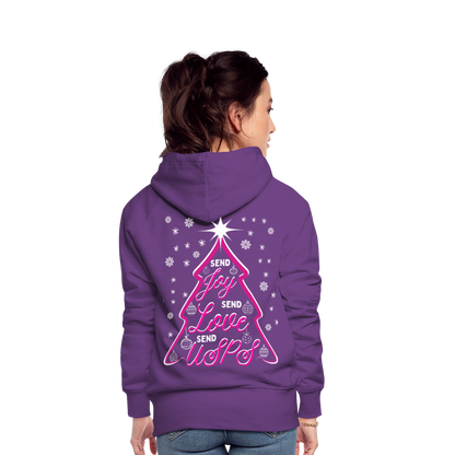 Women’s Premium Hoodie Send USPS - purple 