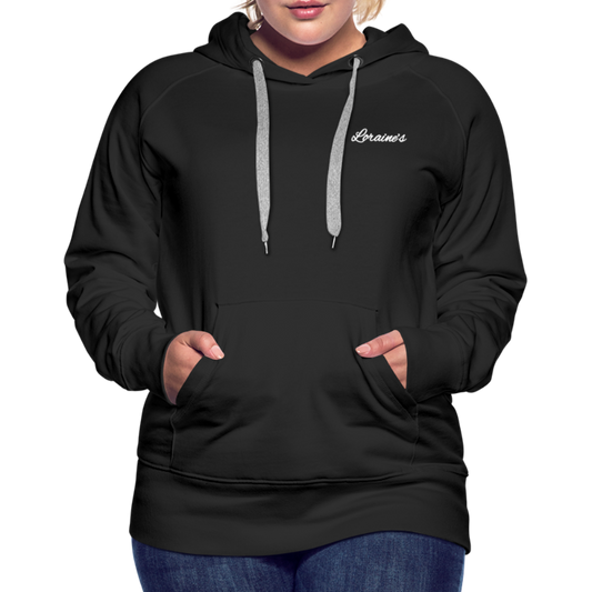 Deu 31:6 Women’s Premium Hoodie - black