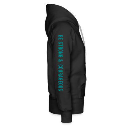 Deu 31:6 Women’s Premium Hoodie - black