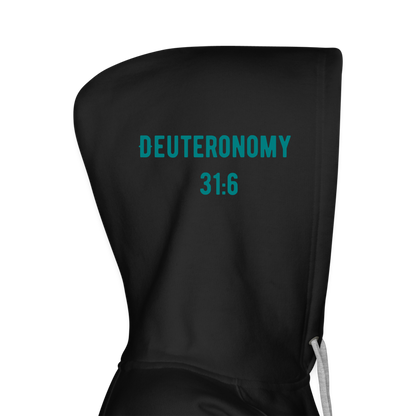 Deu 31:6 Women’s Premium Hoodie - black