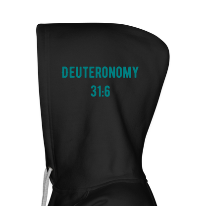 Deu 31:6 Women’s Premium Hoodie - black