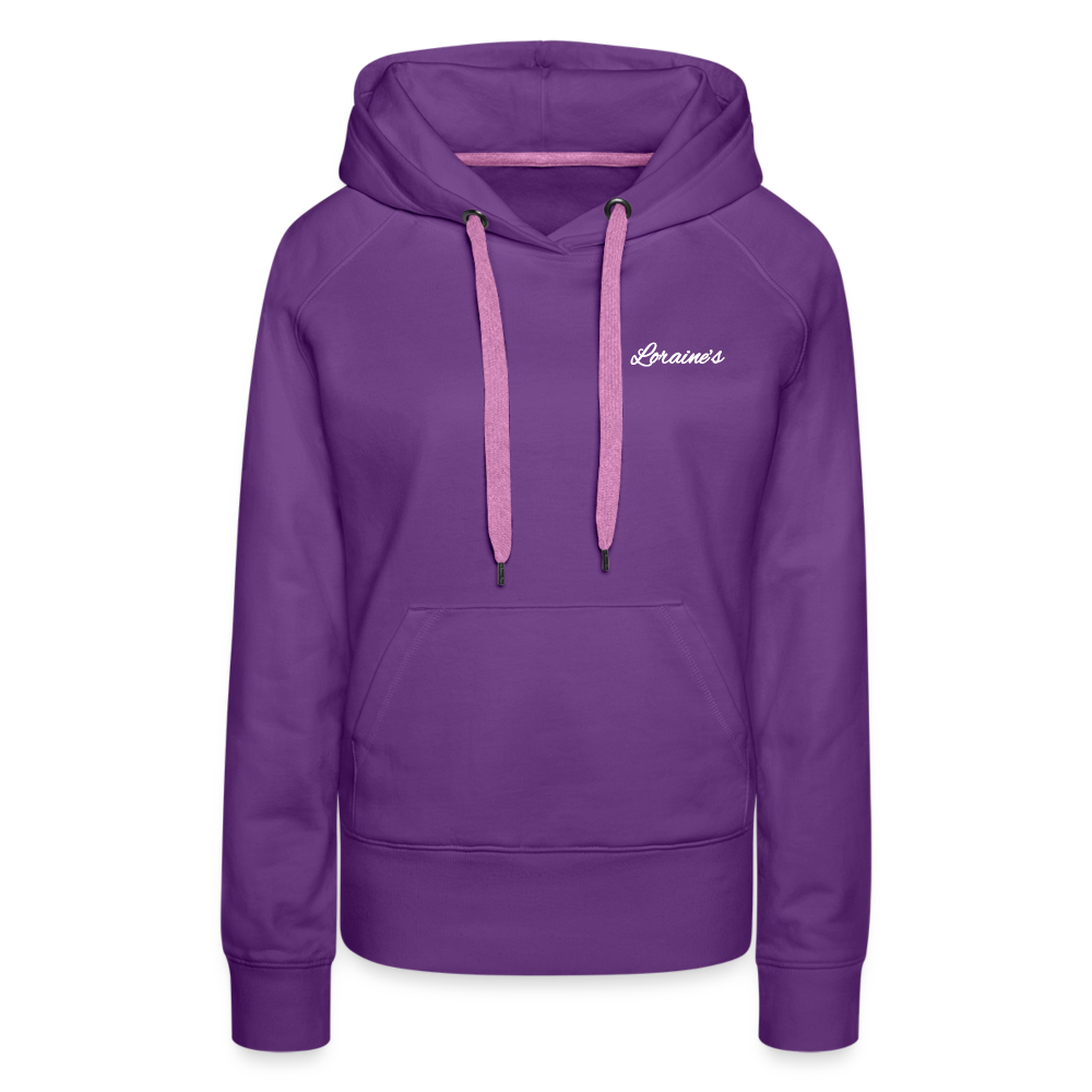 Women’s Premium Hoodie Deu 31:6 - purple 