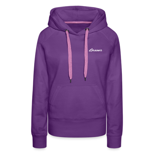 Women’s Premium Hoodie Deu 31:6 - purple 