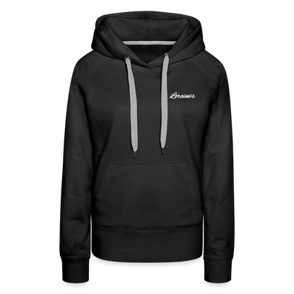 Women’s Premium Hoodie Deu 31:6 - black