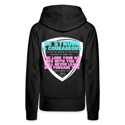 Women’s Premium Hoodie Deu 31:6 - black