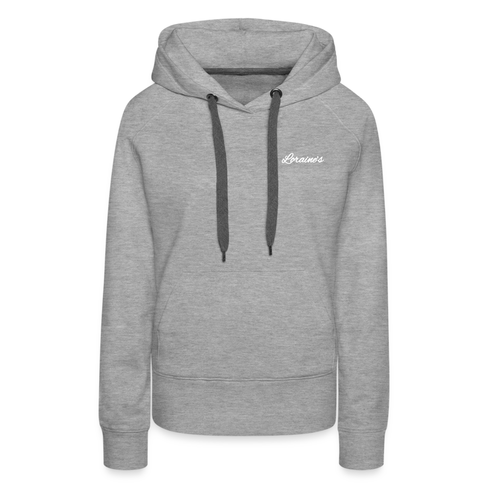 Women’s Premium Hoodie Deu 31:6 - heather grey