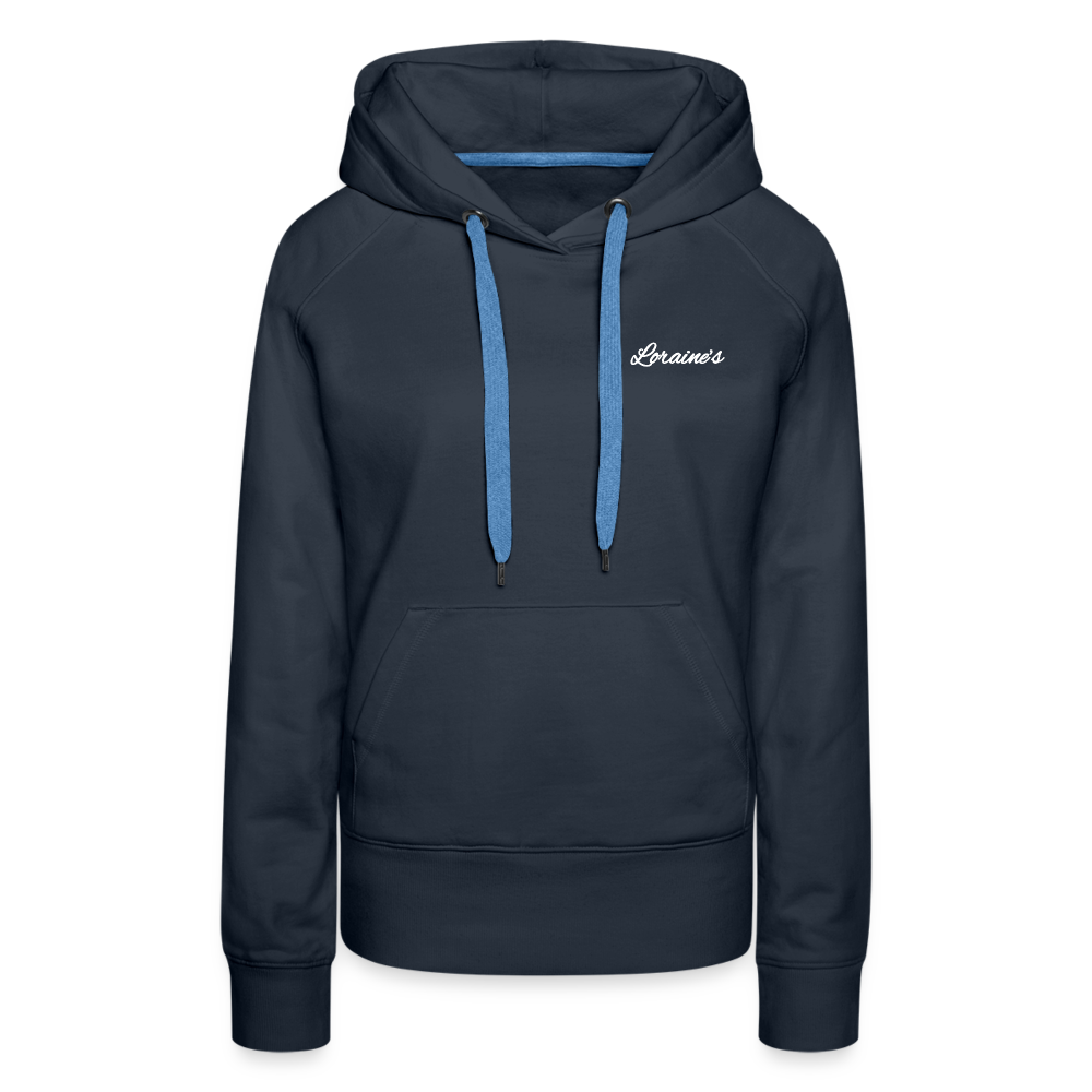 Women’s Premium Hoodie Deu 31:6 - navy